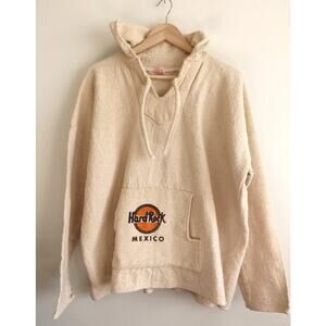 Vintage Hard Rock Cafe Mexico Drug Rug Hoodie X-Large